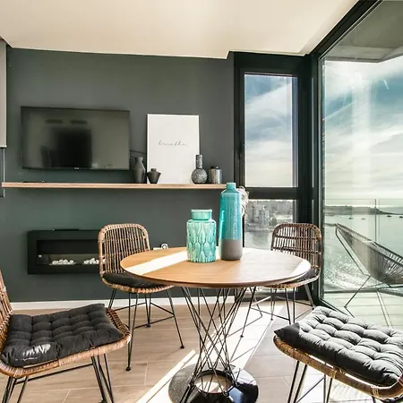 Modern Sea Front Sea Water